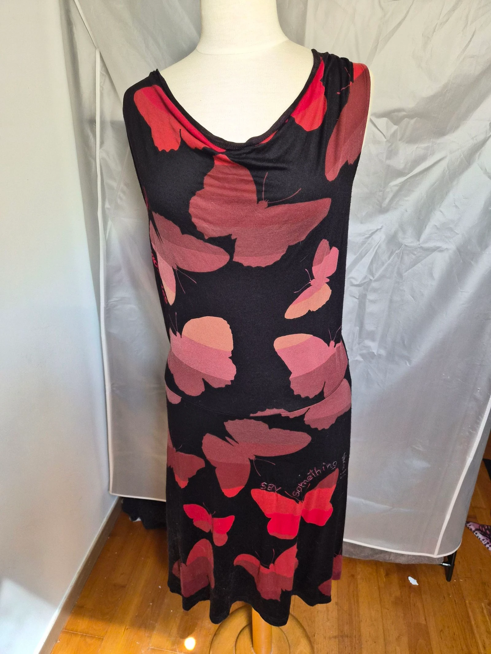 Robe longue asymétrique Desigual taille 42/XL